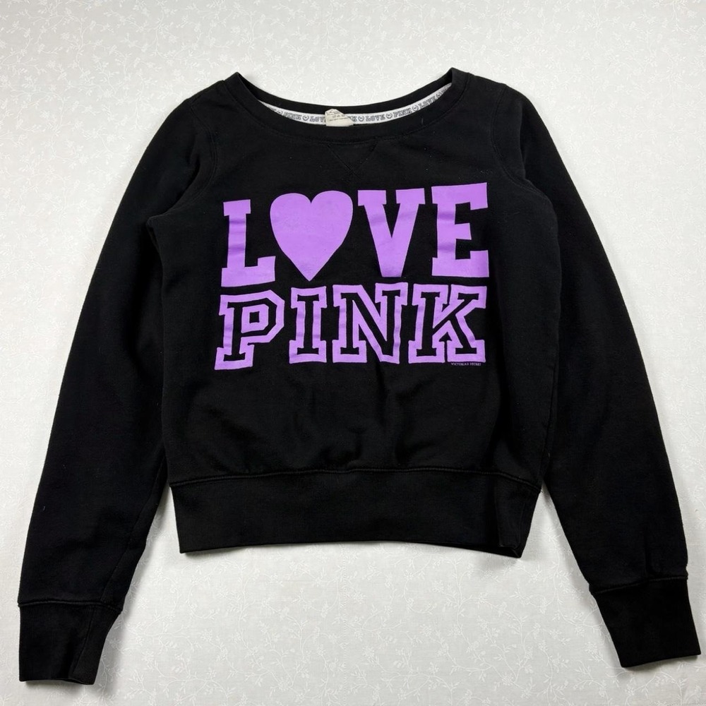 2011 Victoria's Secret PINK Love Pink Crewneck — Size S